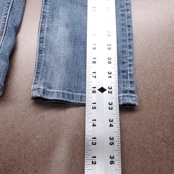 Hudson Jeans Womens 10 Medium Wash Blue Straight Leg Stretch Trendy - Picture 13 of 13